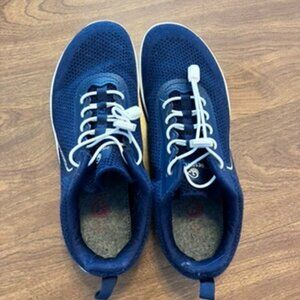 Geisswein Merino Wool Barefoot Women's Sneakers - Navy  - Size 41